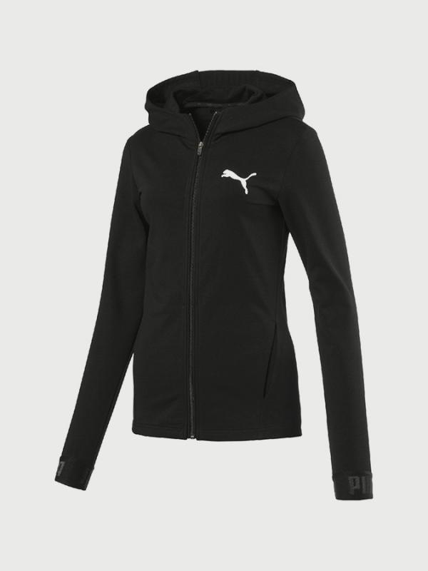 Mikina Puma Urban Sports Fz Hoody W Black Černá