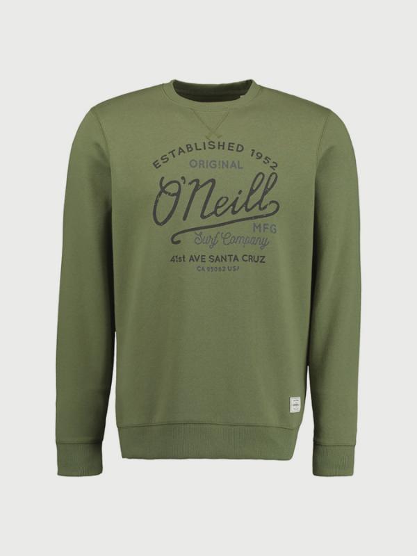 Mikina O´Neill LM Type Crew Sweatshirt Zelená