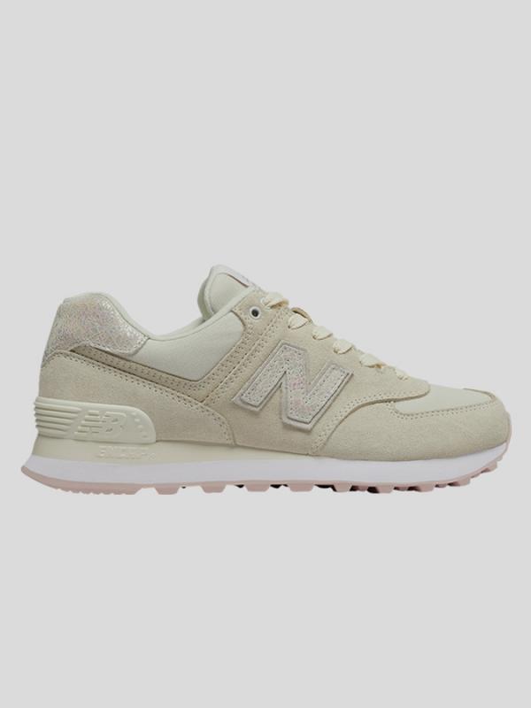 Boty New Balance WL574CIB Béžová