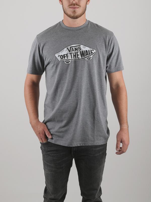 Tričko Vans MN OTW LOGO FILL HEATHER GREY Šedá