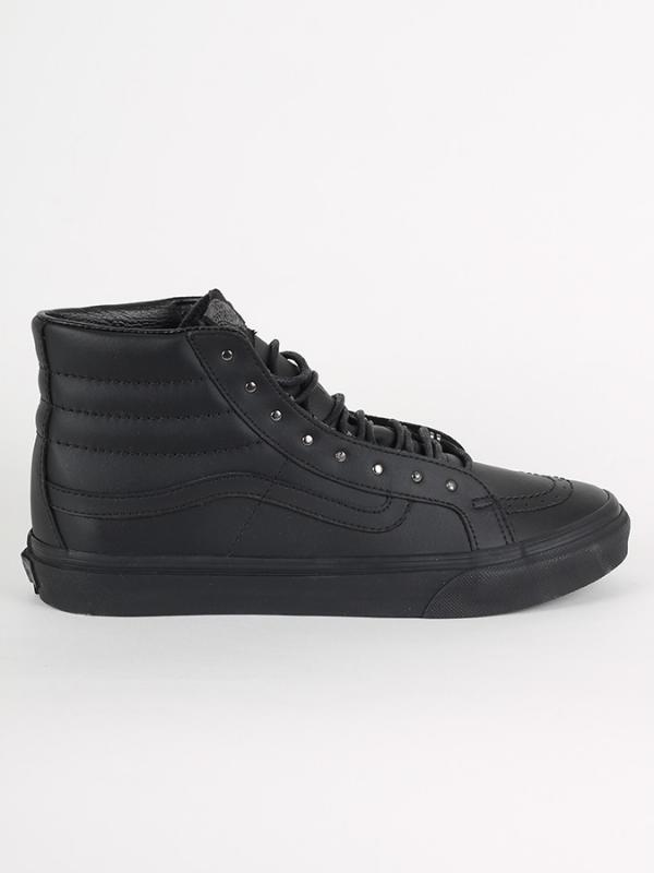 Boty Vans U Sk8-Hi Slim (Rivets) Gunmet Černá