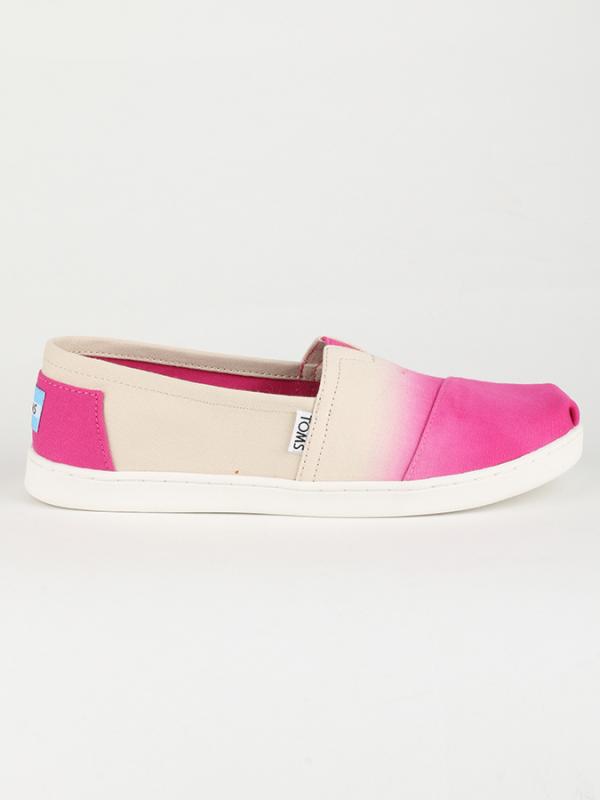 Boty Toms FUCHSIA DIP DYE YT ALPR ESP Barevná