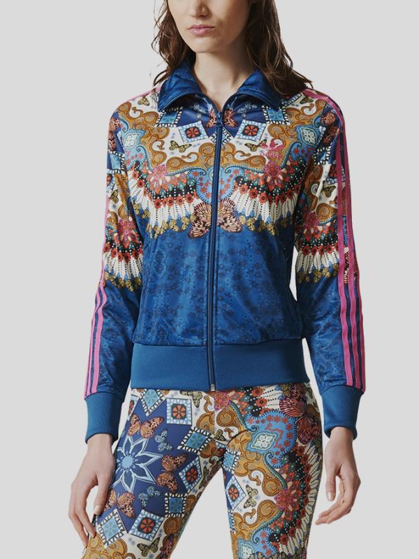 Mikina adidas Originals BORBOMIX FB TT Modrá