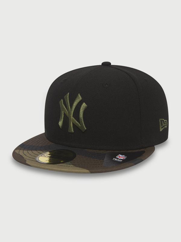 Kšiltovka New Era 5950 Contrast Camo Fitted NEYYAN Černá