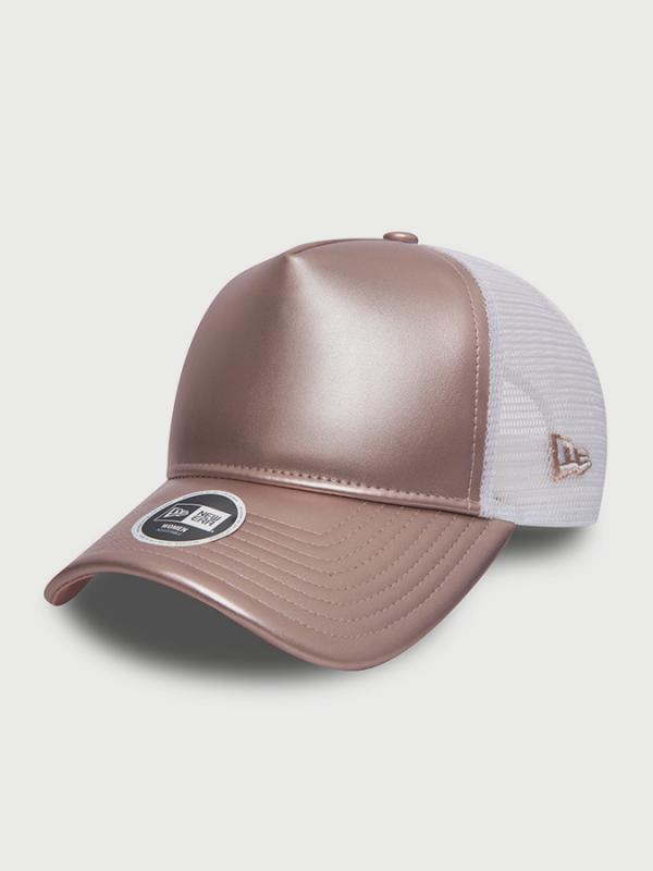 Kšiltovka New Era 940W Wmn Metallic Trucker NEWERA Růžová