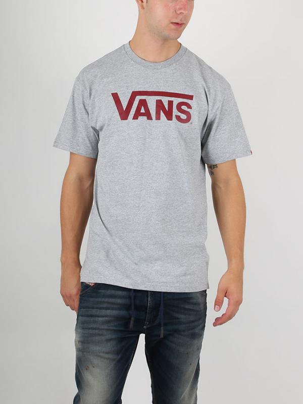 Tričko Vans M Classic Athletic Heathe Šedá
