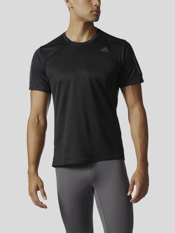 Tričko adidas Performance RS SS TEE M Černá