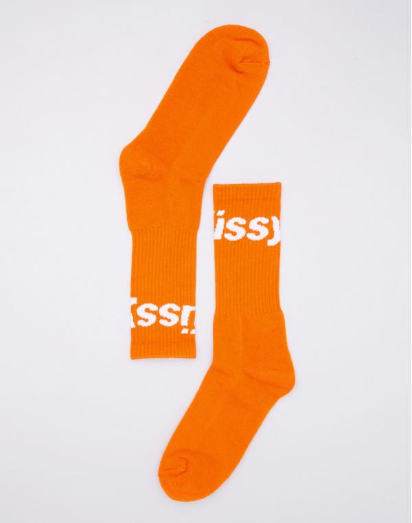 Ponožky Stussy Jacquard Logo Orange
