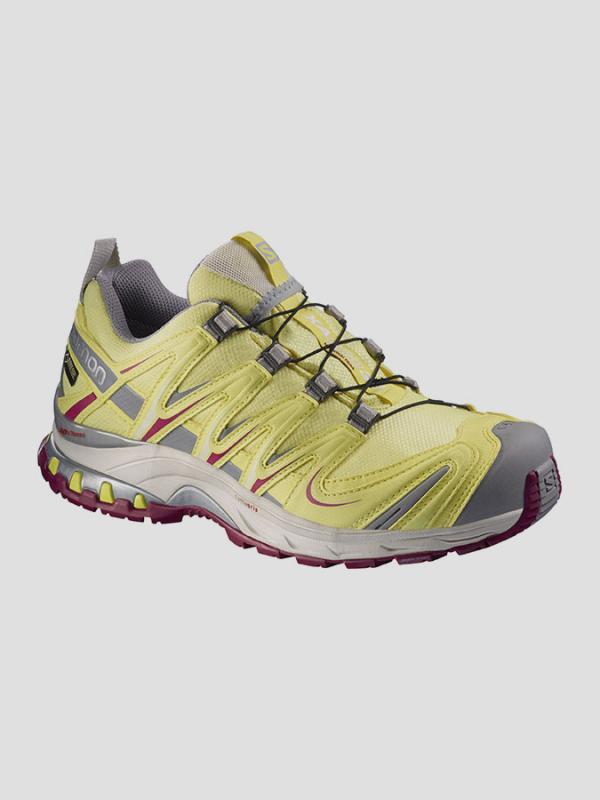Boty Salomon XA PRO 3D GTX® W Citrus-X/GY/MYSTIC PUR Žlutá