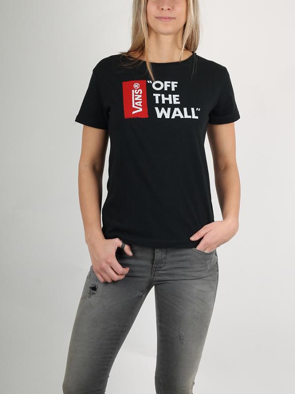 Tričko Vans Wm Anthem Basic Black Černá