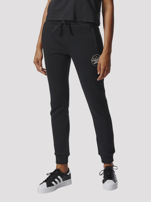 Tepláky adidas Originals CUFFED TP FLE Černá
