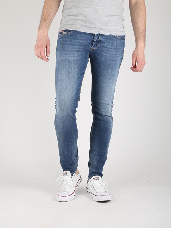 Džíny Diesel SLEENKER L.32 PANTALONI Modrá