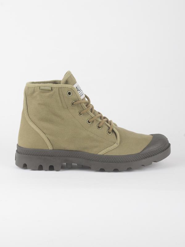 Boty Palladium Pampa 5I Original etc Olive Drab/Beluga Zelená
