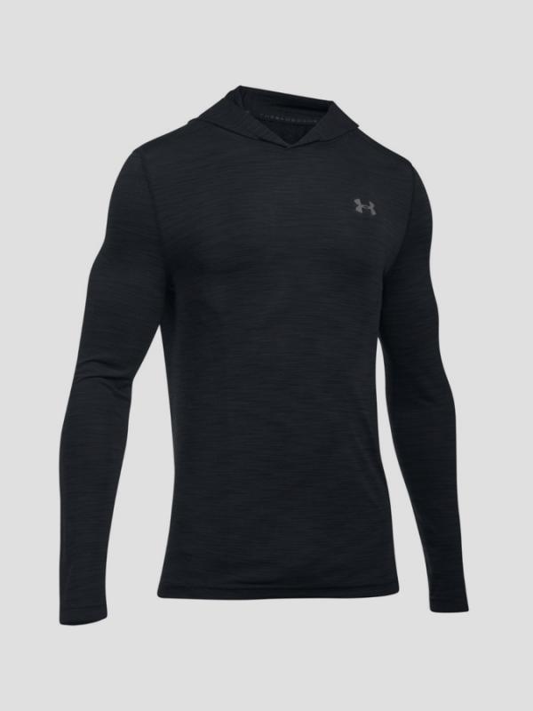 Mikina Under Armour Threadborne Seamless Hoody Černá