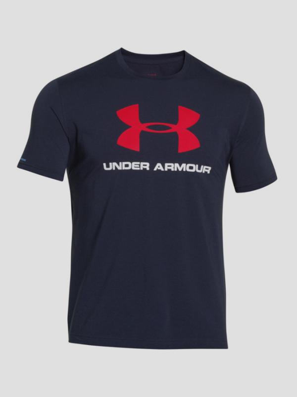 Tričko Under Armour CC Sportstyle Logo Modrá