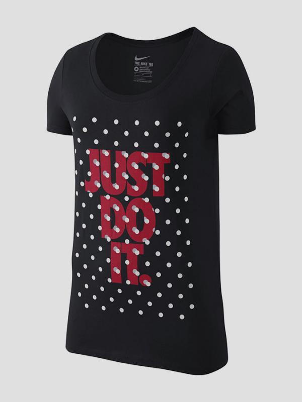 Tričko Nike TEE-BF SHADOW DOT JDI Černá