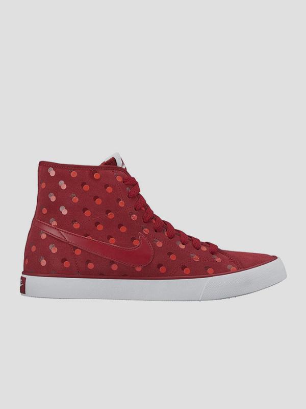 Boty Nike WMNS PRIMO COURT MID PREM Červená
