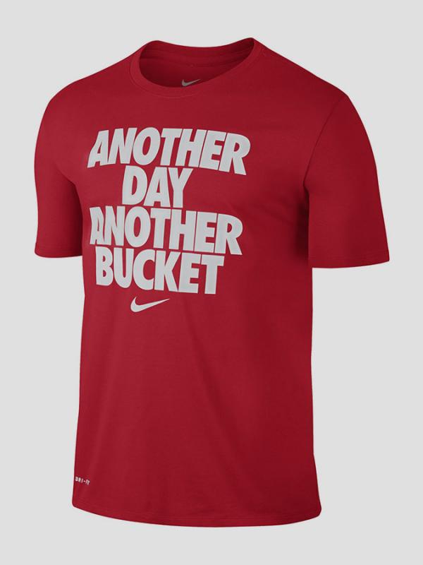 Tričko Nike ANOTHER BUCKET TEE Červená