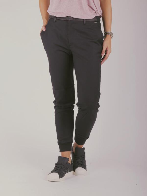 Kalhoty Diesel P-FLORANCE PANTALONI Černá
