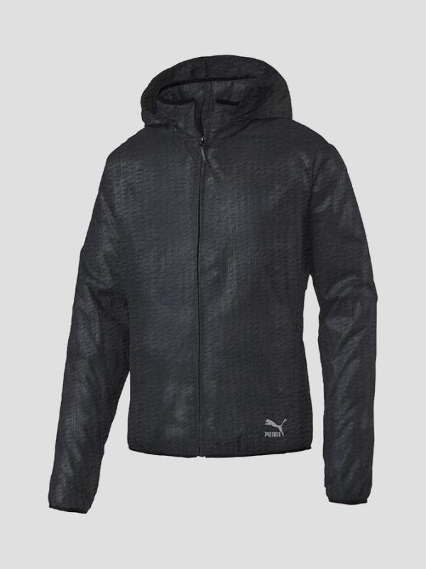 Bunda Puma Evo Embossed Jacket Black Černá