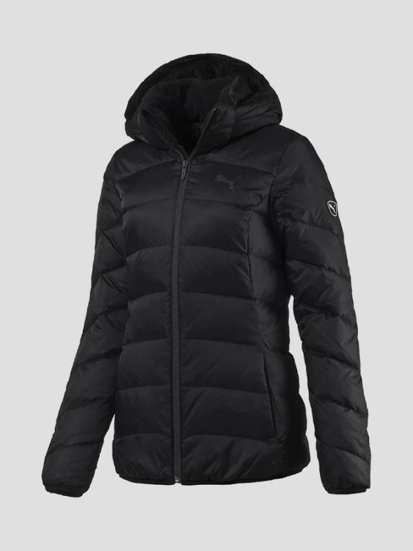 Bunda Puma ESS Hooded Down Jacket W Černá