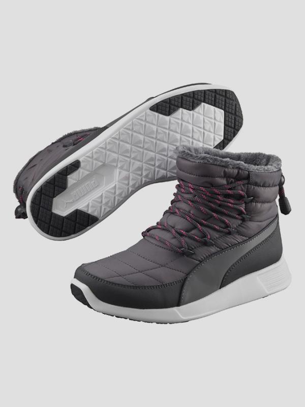 Boty Puma ST Winter Boot Wns Steel Gray-Steel Gray Šedá