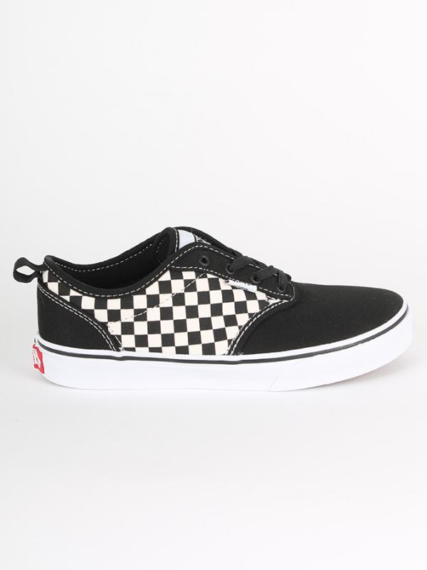 Boty Vans Yt Atwood Slip-On (Checkers) Black Černá