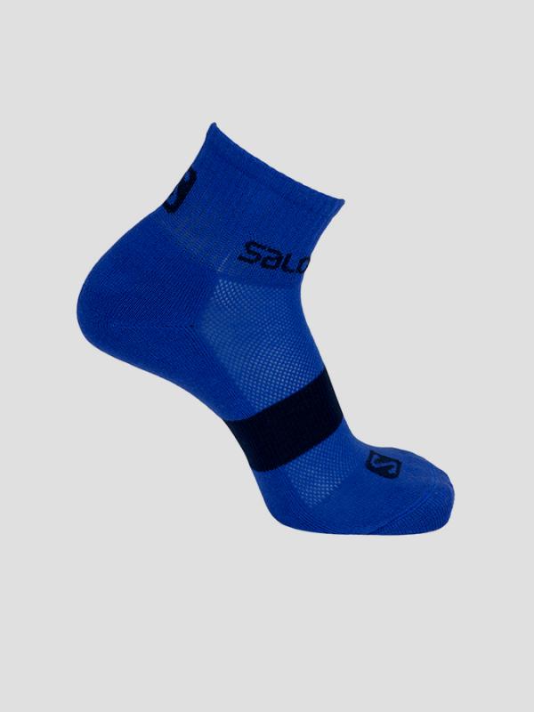 Ponožky Salomon ACTIVE 2-PACK Surf The Web/Ombre Blue Modrá
