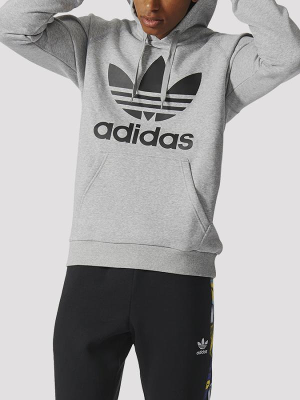 Mikina adidas Originals MONTAGE HOODY Šedá