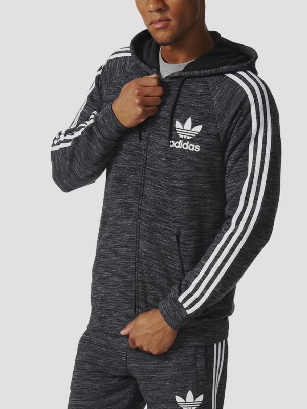 Mikina adidas Originals CLFN FT FZ Černá