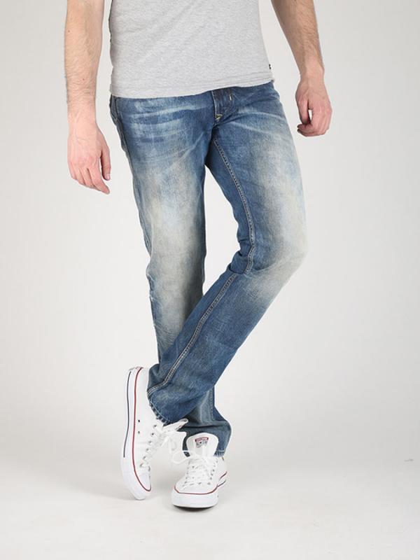 Džíny Diesel KRAYVER L.34 PANTALONI Modrá