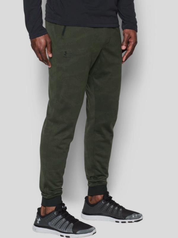 Tepláky Under Armour Sportstyle Jogger Zelená