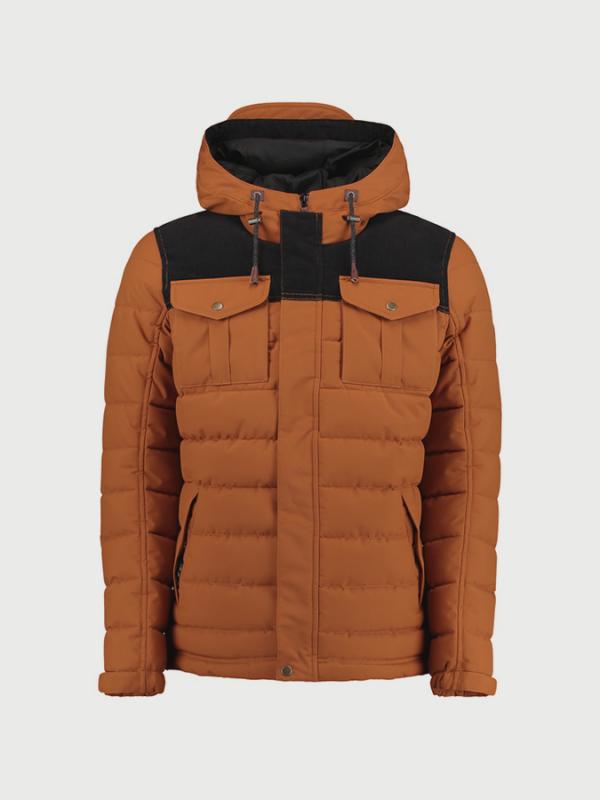 Bunda O´Neill LM Crank Jacket Hnědá