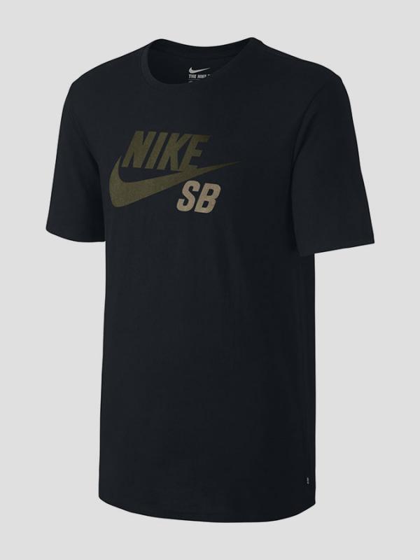 Tričko Nike SB DF ICON REFLECTIVE TEE Černá