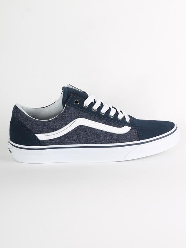 Boty Vans UA OLD SKOOL (SUEDE SUI) Modrá