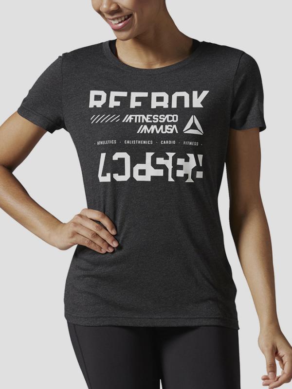 Tričko Reebok WOR CS TEE Černá