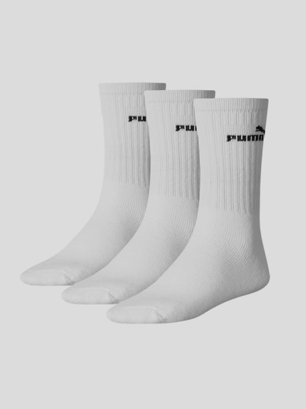 Ponožky Puma SPORT 3 Pack Bílá