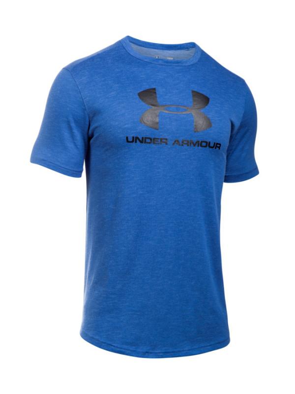 Tričko Under Armour Sportstyle Branded Tee Modrá