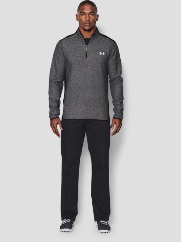 Mikina Under Armour Coldgear The CGI Fleece 1/4 Zip Šedá