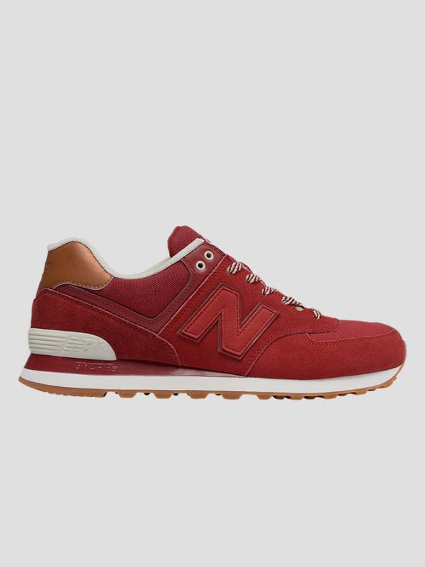 Boty New Balance ML574NEC Červená