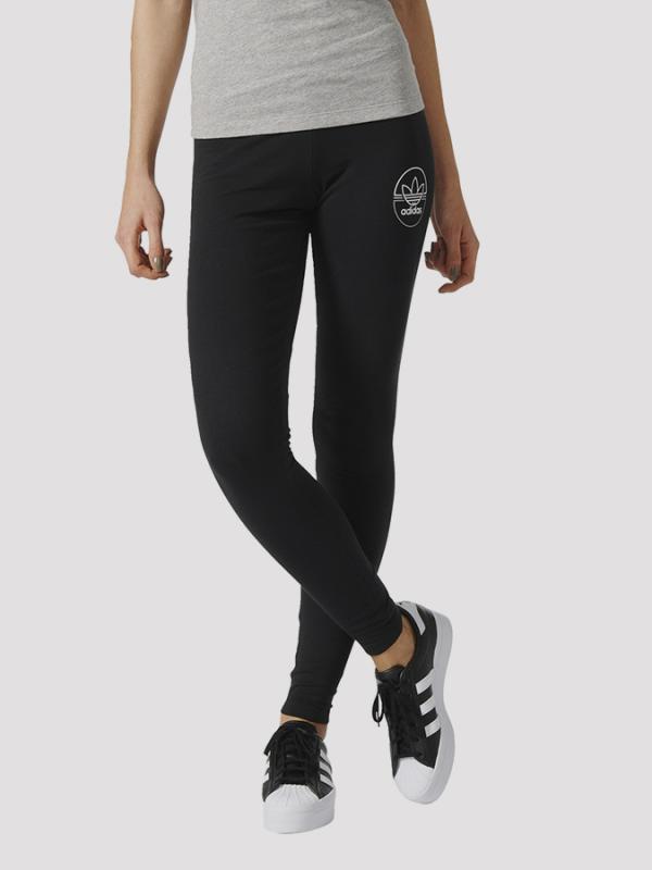 Legíny adidas Originals LEGGINGS Černá