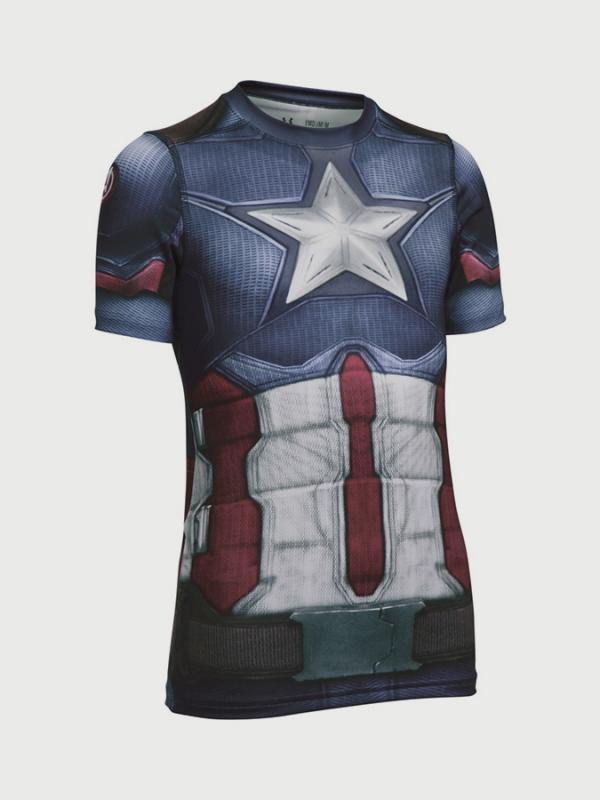 Tričko Under Armour Captain America Suit SS Barevná