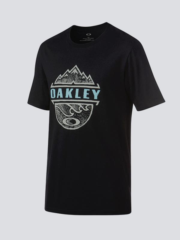 Tričko Oakley BICOASTAL TOO Blackout Černá