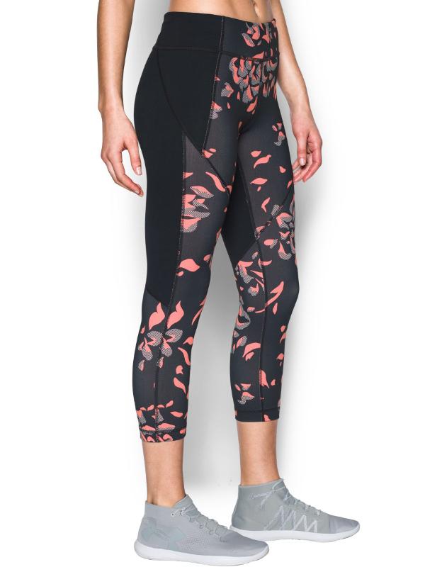 Legíny Under Armour Mirror Printed Crop Černá