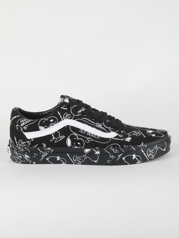 Boty Vans UA OLD SKOOL (PEANUTS) SN Černá