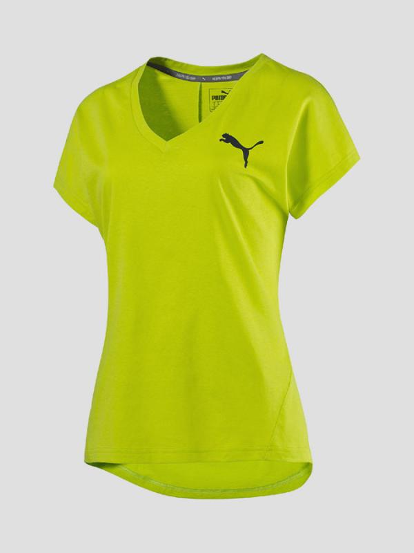 Tričko Puma ELEVATED Sporty Tee W Limepunch Žlutá
