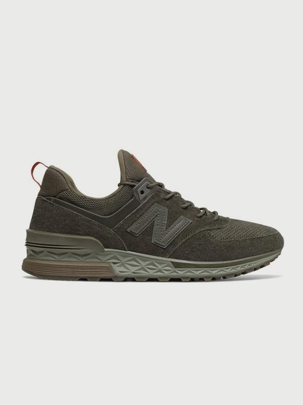 Boty New Balance MS574CA Hnědá