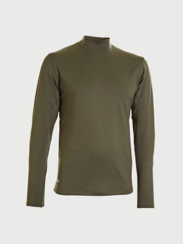 Tričko Under Armour Coldgear TAC CGI Mock Hnědá