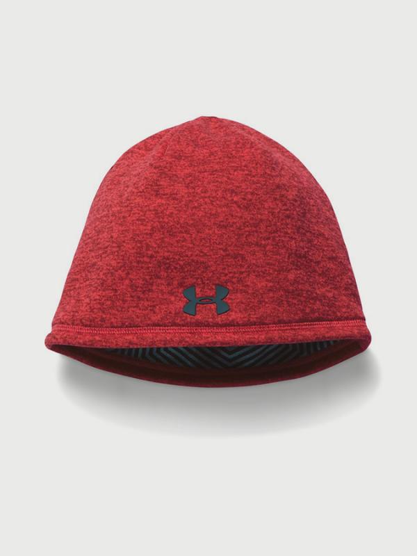 Čepice Under Armour Coldgear Men's Elements 2.0 Beanie Červená