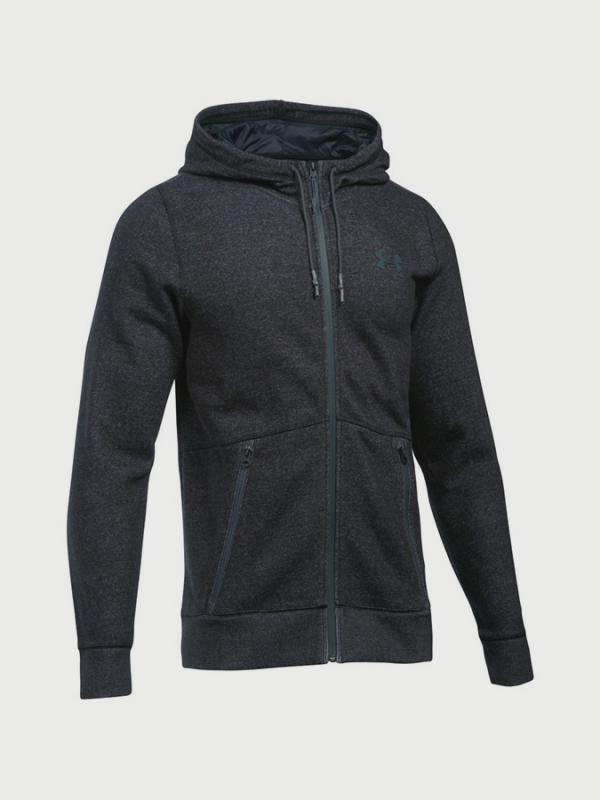 Mikina Under Armour Coldgear Varsity FZ Hoodie Černá